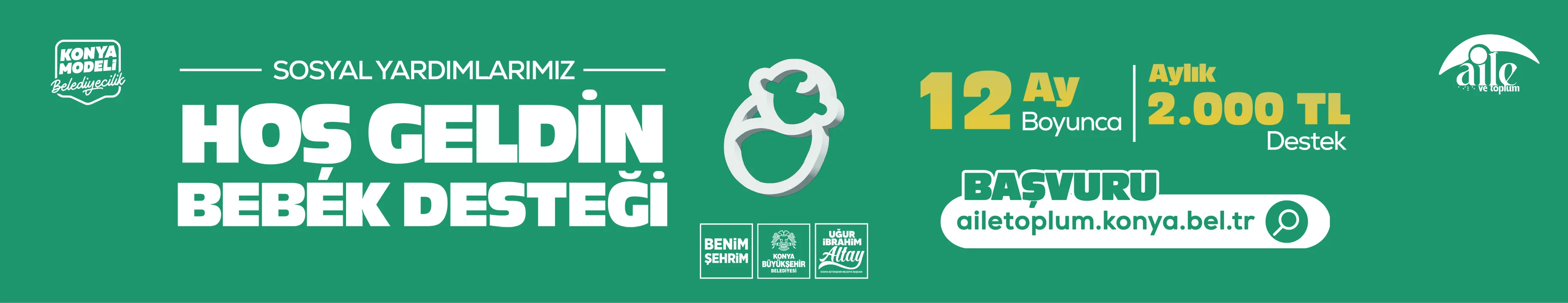 Hoş Geldin Bebek Desteği