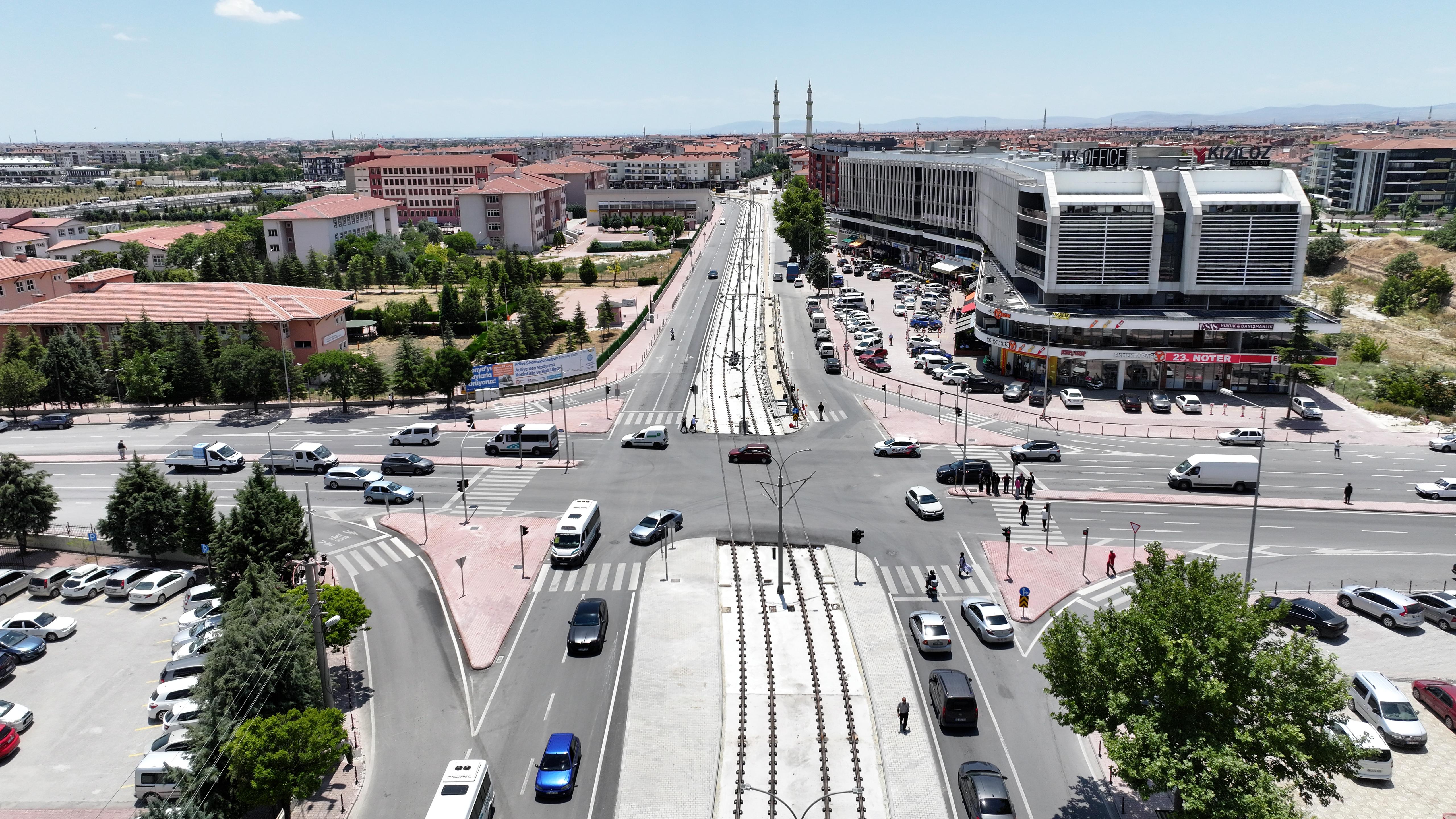 Konya Ulaşımında Tramvay Hattı Testlere Hazır