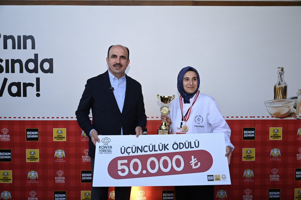 Konya Yöresel Yemek Yarışması Lezzet Dolu Finalle Tamamlandı - 5
