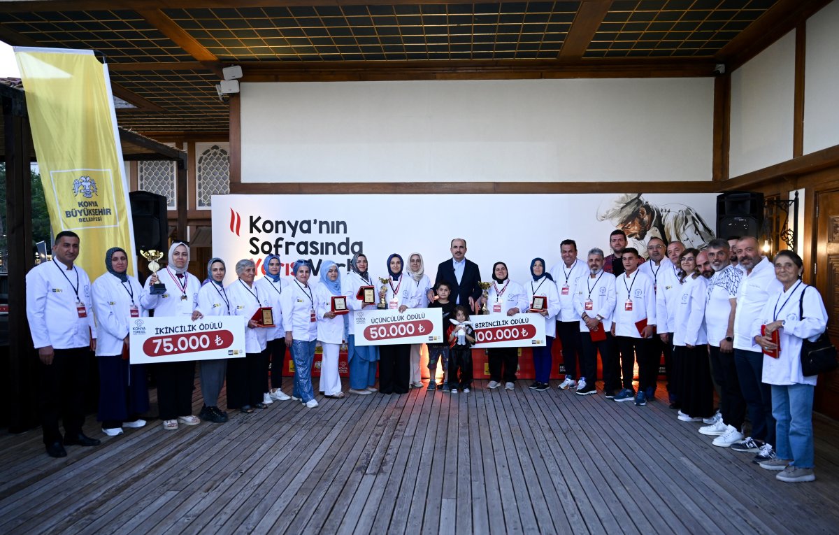 Konya Yöresel Yemek Yarışması Lezzet Dolu Finalle Tamamlandı - 8