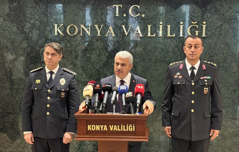 Konya'da "Genişletilmiş Asayiş ve Güvenlik Toplantısı" yapıldı