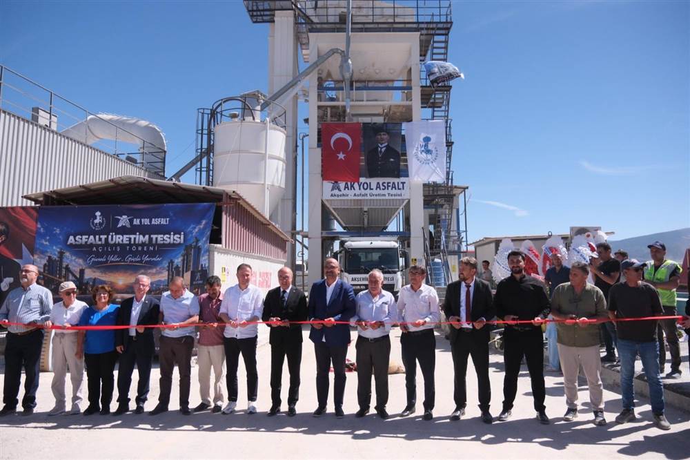 Akşehir’de 58 Milyonluk Asfalt Plenti Hizmete Açıldı