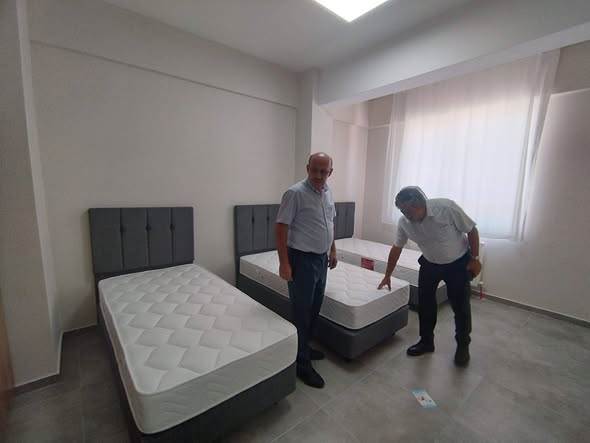 Fen Lisesi Öğrenci Pansiyonunda Hazırlıklar Tamamlandı
