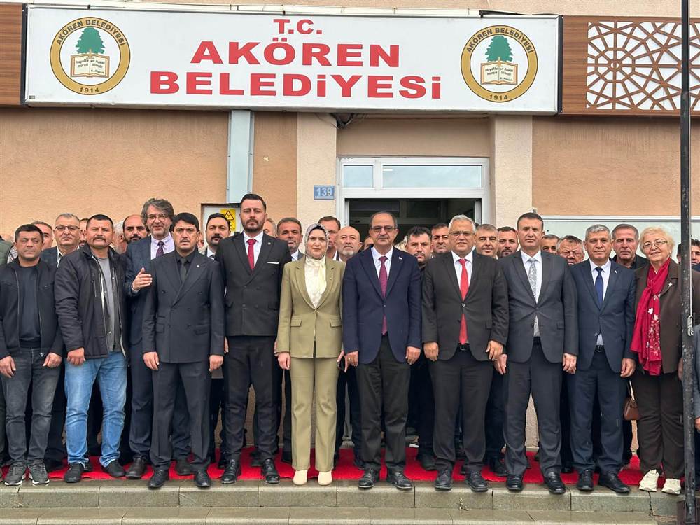 Akören Belediye Başkanı İsmail Arslan’a Ziyaret