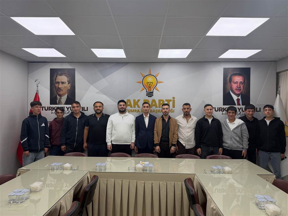 Çumra AK Parti Gençlik Kolları liselerde okul başkanlarını atadı