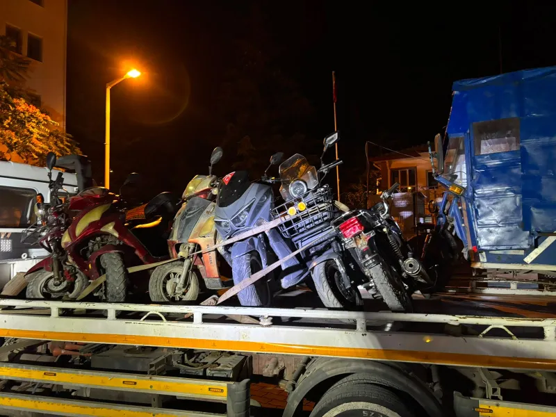 Çumra İlçe Emniyet Müdürlüğünden Motosiklet Denetimi