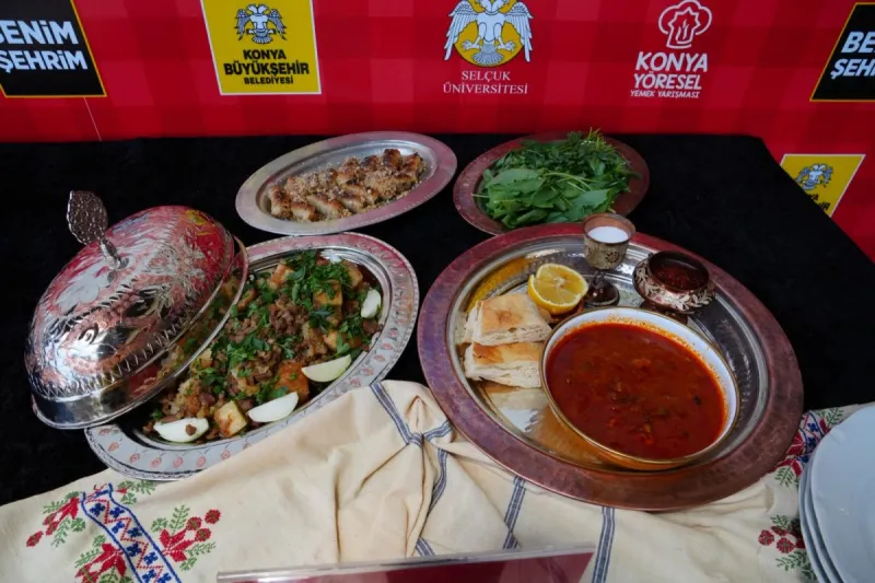 Konya Yöresel Yemek Yarışması Lezzet Dolu Finalle Tamamlandı