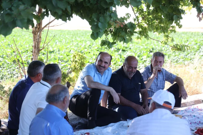 Başkan Altay Altınekin'de Hasat Coşkusuna Ortak Oldu