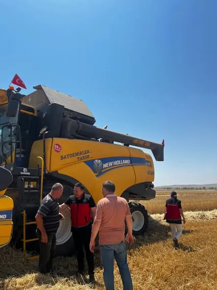 Çumra'da Biçerdöver Kontrolleri Sürüyor