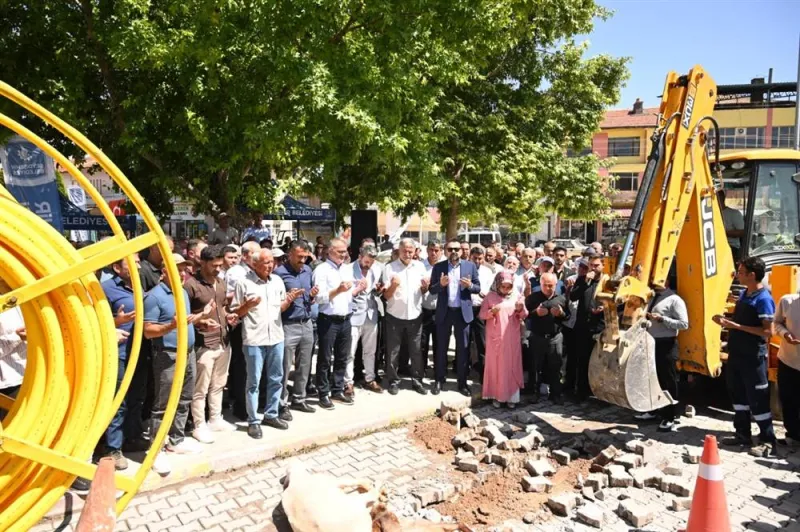 Seydişehir'de Dört Mahalleye Doğalgaz Müjdesi