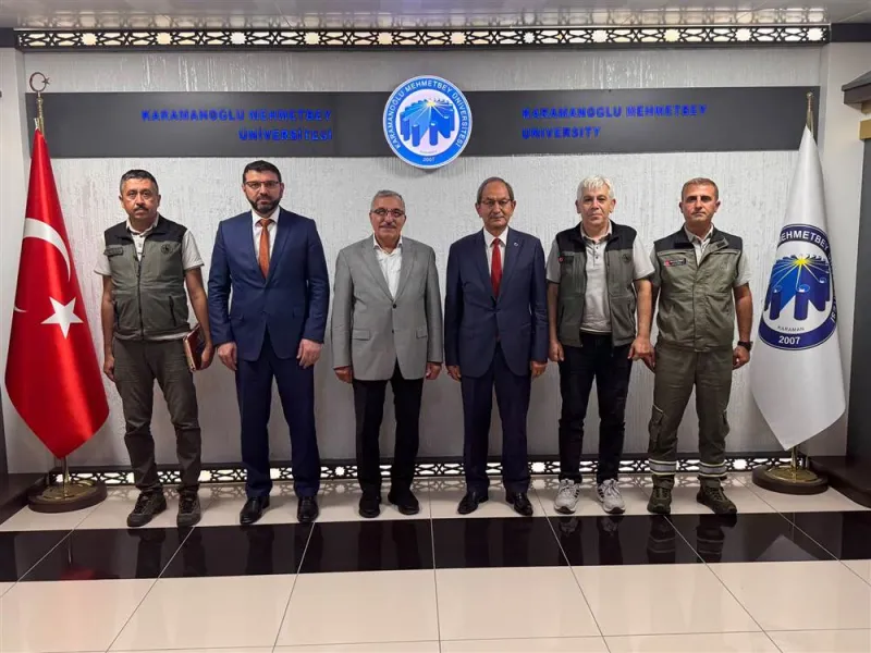Konya Orman Bölge Müdürlüğünden Karaman Üniversitesine Ziyaret