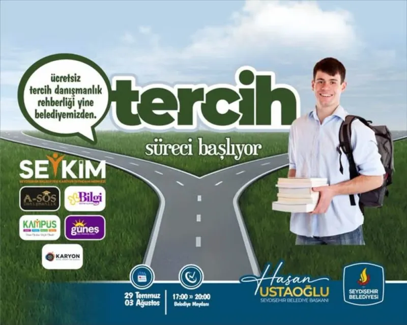 Seydişehir SEYKİM'den Öğrencilere Ücretsiz YKS Tercih Desteği
