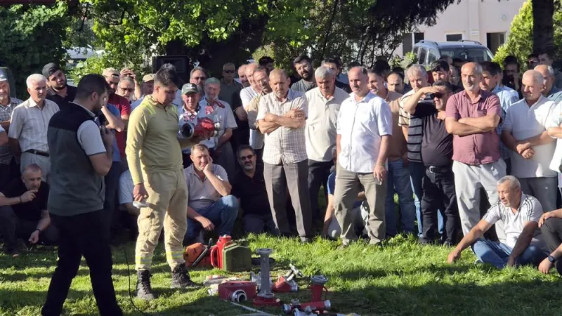 Yeşil Vatan İçin Arıcılardan Yangınla Mücadele Desteği