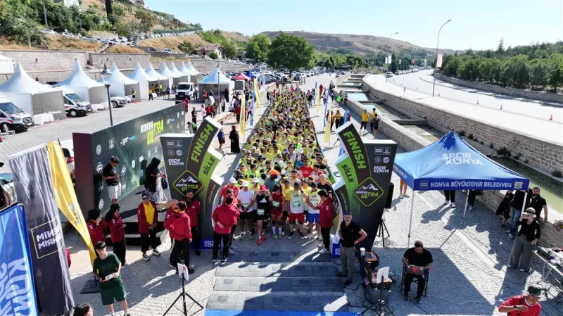 Konya Ultra Trail Sille'de 1300 Sporcuyu Ağırladı