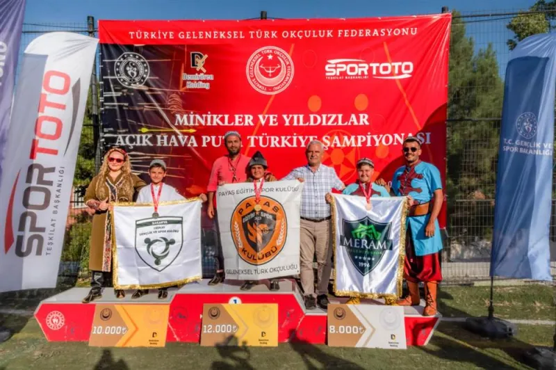 Meram Belediyespor Okçuları Türkiye Şampiyonası'ndan Derecelerle Döndü