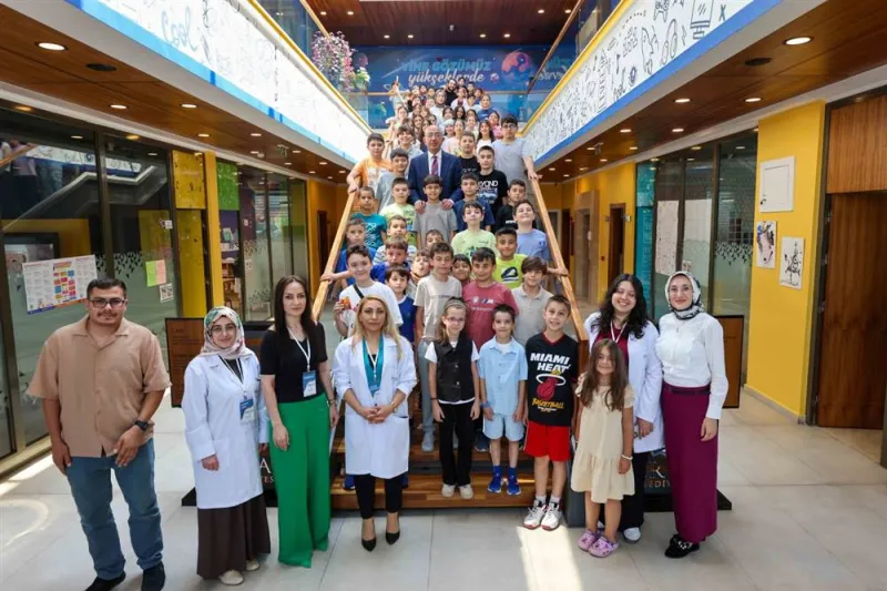 Meram Belediye Başkanı Kavuş MEGA Yaz Okulunu Ziyaret Etti
