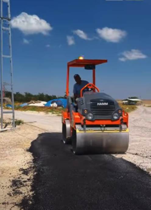 Fethiye Mahallesinde Yol Bakım Çalışmaları