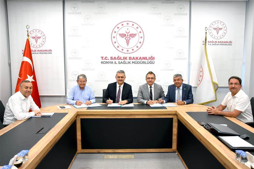 İki Yeni 112 İstasyonu İçin Karapınar'da Protokol İmzalandı