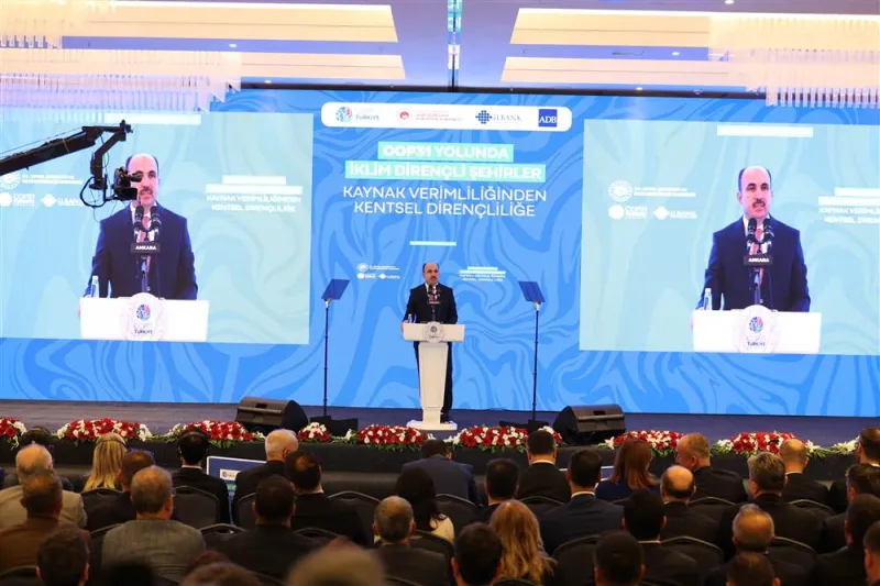 İklim Dirençli Şehirlerin Geliştirilmesi Toplantısı Ankara'da Yapıldı