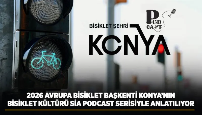 Konya nın bisiklet kültürü podcast ile dinleyicilerle buluşuyor