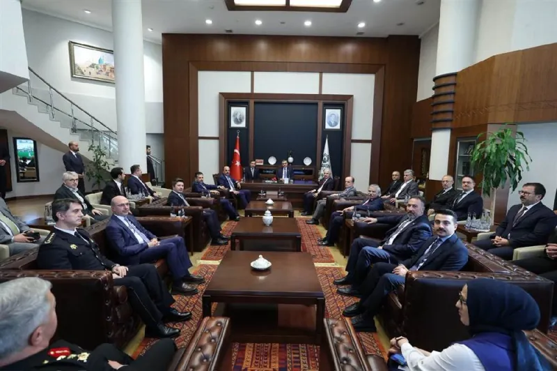 İçişleri Bakanı Mustafa Çiftçi Karatay Belediyesi'ni Ziyaret Etti