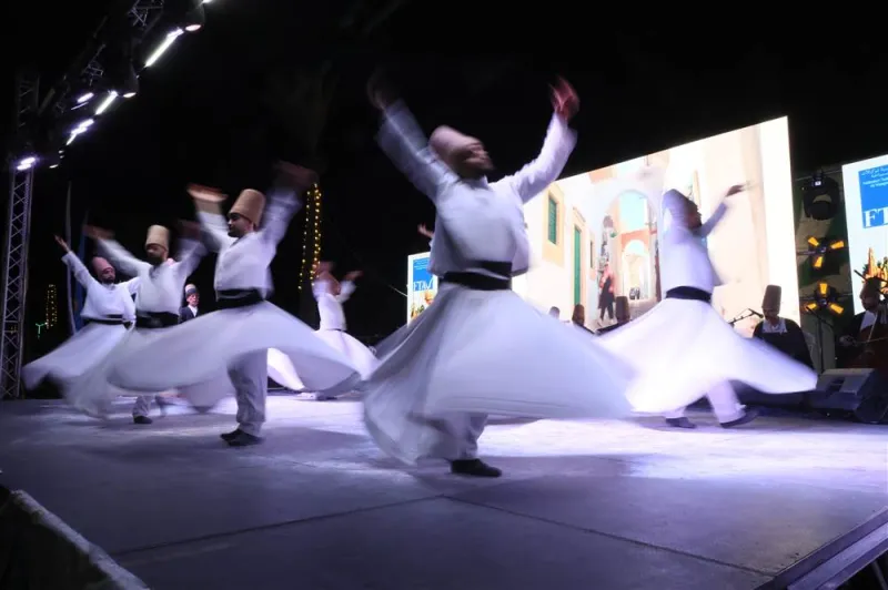 Konya Büyükşehir Belediyesi Sema Topluluğu Tunus'ta Konser Verdi