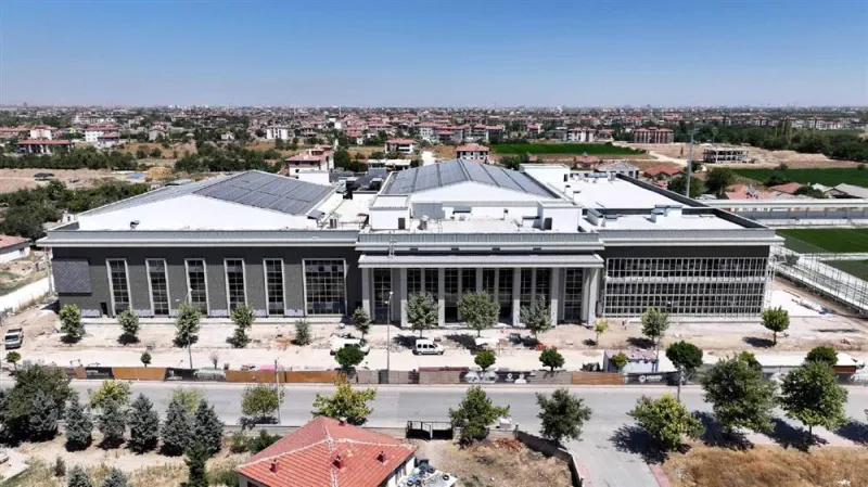 Karatay Spor Merkezi'nde İnşaat Sona Yaklaşıyor