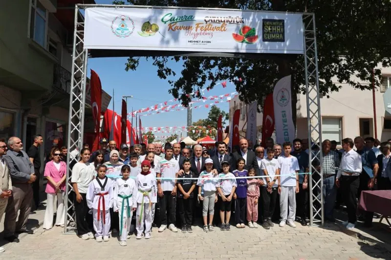 Çumra Çatalhöyük Kavun Festivali’ne Büyük İlgi
