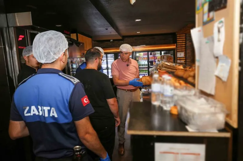 Zabıtadan Fırın ve Pastanelerde Gıda Güvenliği Denetimi