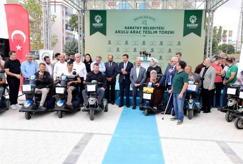 80 Akülü Araç İhtiyaç Sahibi Engellilere Teslim Edildi