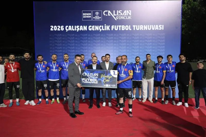 Konya’da Çalışan Gençlik Futbol Turnuvası Heyecanı Sona Erdi