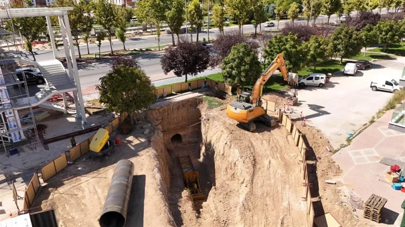 Konya’da taşkın riskine karşı altyapı kapasitesi artırılıyor