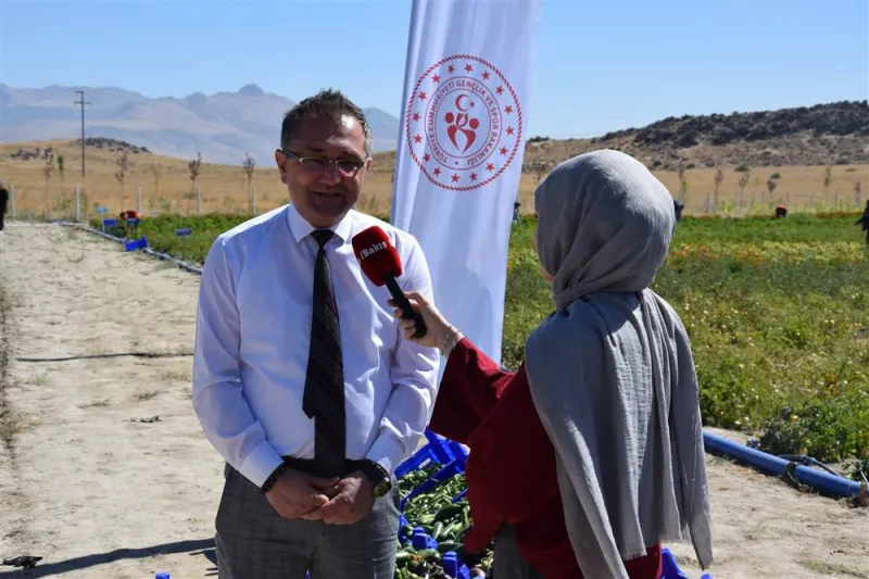 Karapınar’da Gençlerle Hasat Şenliği Düzenlendi
