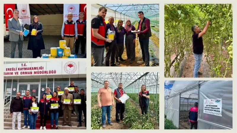 Konya’da 37 Serada Biyoteknik Mücadele Desteği Sağlandı