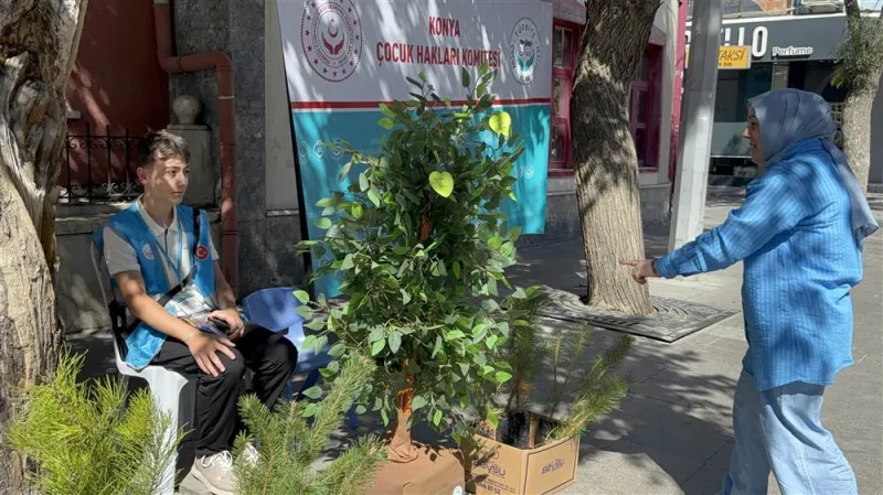 Konya'da iklim değişikliği farkındalık etkinliği düzenlendi