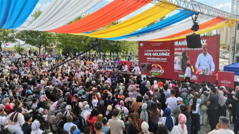 Konya GastroFest, 3-6 Eylül’de Lezzet Tutkunlarını Buluşturacak