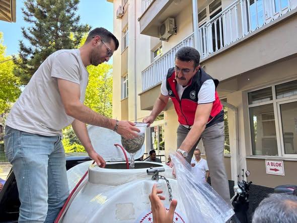 Konya’da Su Kaynakları Yavru Balıklarla Balıklandırılıyor