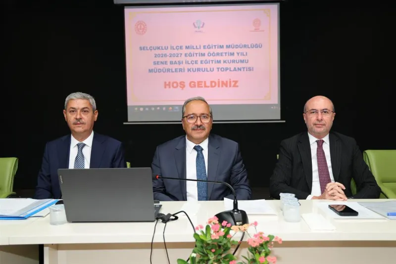 Selçuklu’da Eğitim Yılı Öncesi Okul Müdürleri Toplantısı Gerçekleştirildi