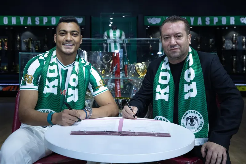 Konyaspor, Mısırlı forvet Mostafa Mohamed'i kadrosuna kattı