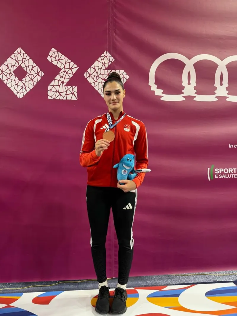 Milli Judocu Sinem Oruç’tan Akdeniz Oyunları’nda Bronz Madalya Katkısı