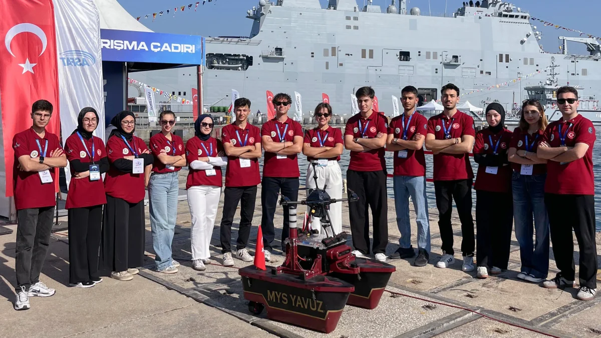 Selçuk Üniversitesi öğrencileri TEKNOFEST Mavi Vatan’da Türkiye ikincisi oldu