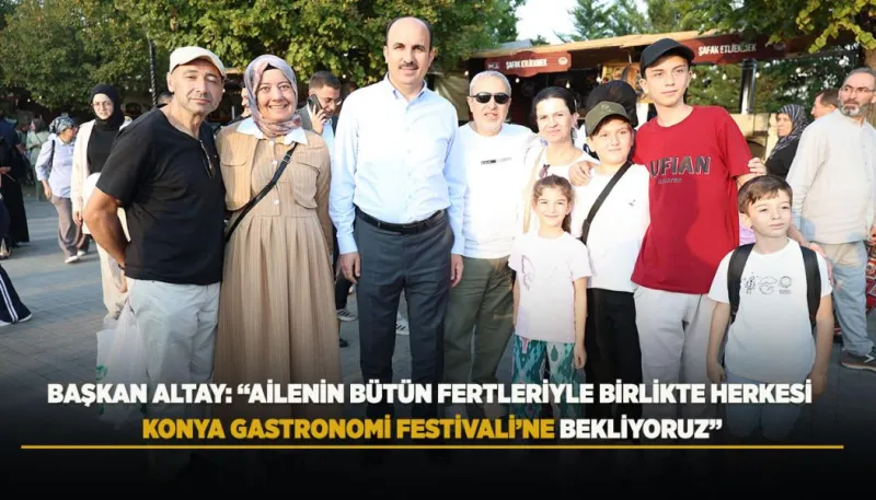 4. Konya GastroFest yoğun katılımla devam ediyor