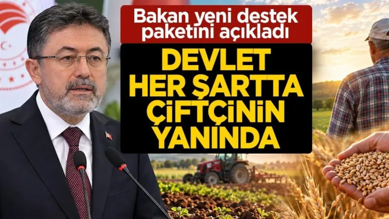 Bitkisel ve hayvansal üretimde destek tutarları artırıldı