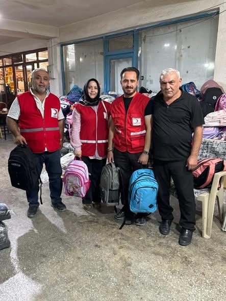 Türk Kızılay Çumra Şubesi Çocuklara Okul Desteği Sağladı