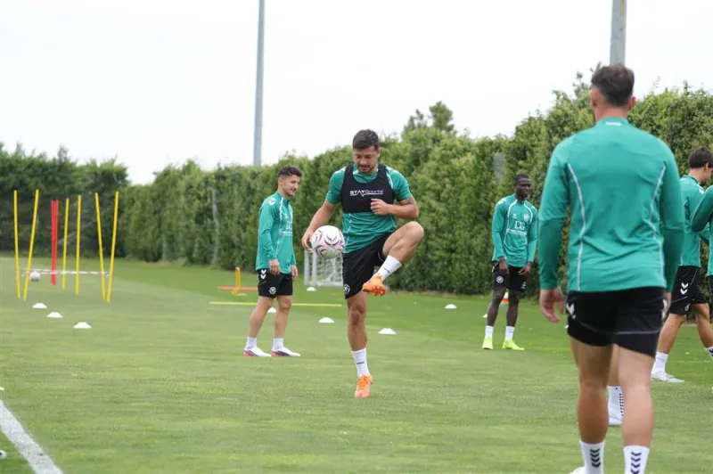 Tümosan Konyaspor, Kasımpaşa maçı hazırlıklarını tamamladı