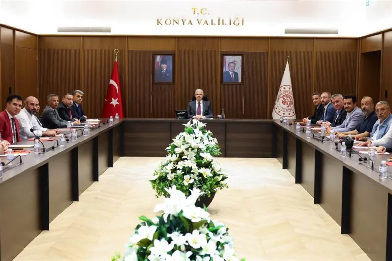 Konya 9. İl Tanıtım ve Geliştirme Kurulu Toplantısı gerçekleştirildi