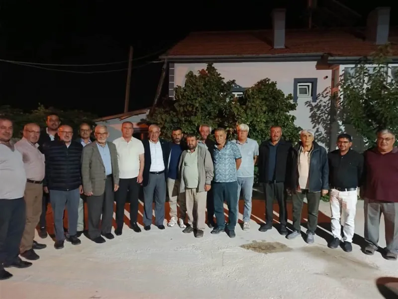 Başkan Aydın, Alibeyhüyüğü Mahallesi’nde mahalle sakinleriyle buluştu