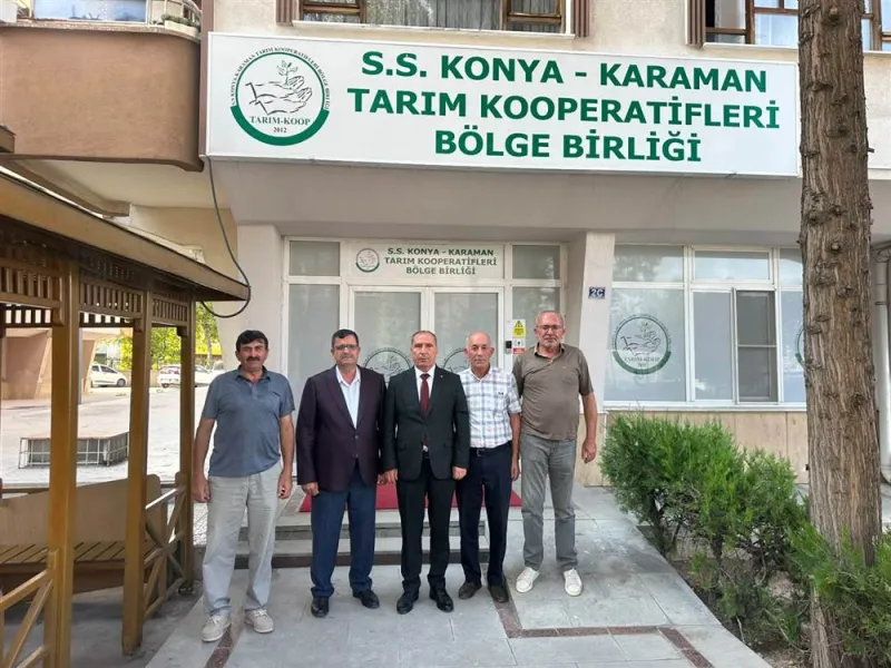 Çumra Belediye Başkanı Aydın’dan Seyit Mehmet Dağ’a ziyaret