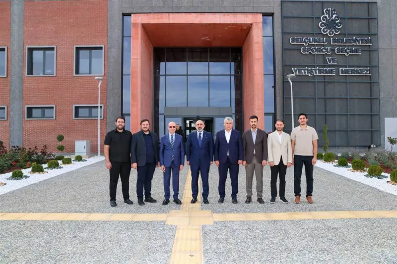 Selçuklu’da Olimpiyatlara Sporcu Yetiştirecek Merkez İncelendi