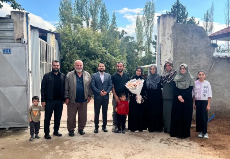 Umre Ödüllü Bilgi Yarışması İl İkincisi Fatma Zehra Develi’ye Hayırlı Olsun Ziyareti